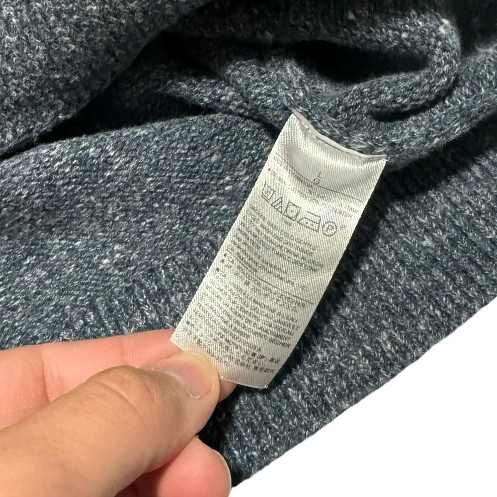 Banana Republic Gray Raglan Cut‎ Hoodie Sweatshirt Adult Large